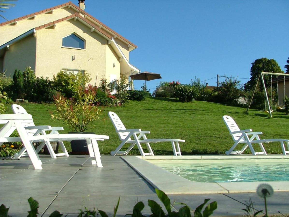 Les Enselmes Bed & Breakfast Montagnieu  Luaran gambar
